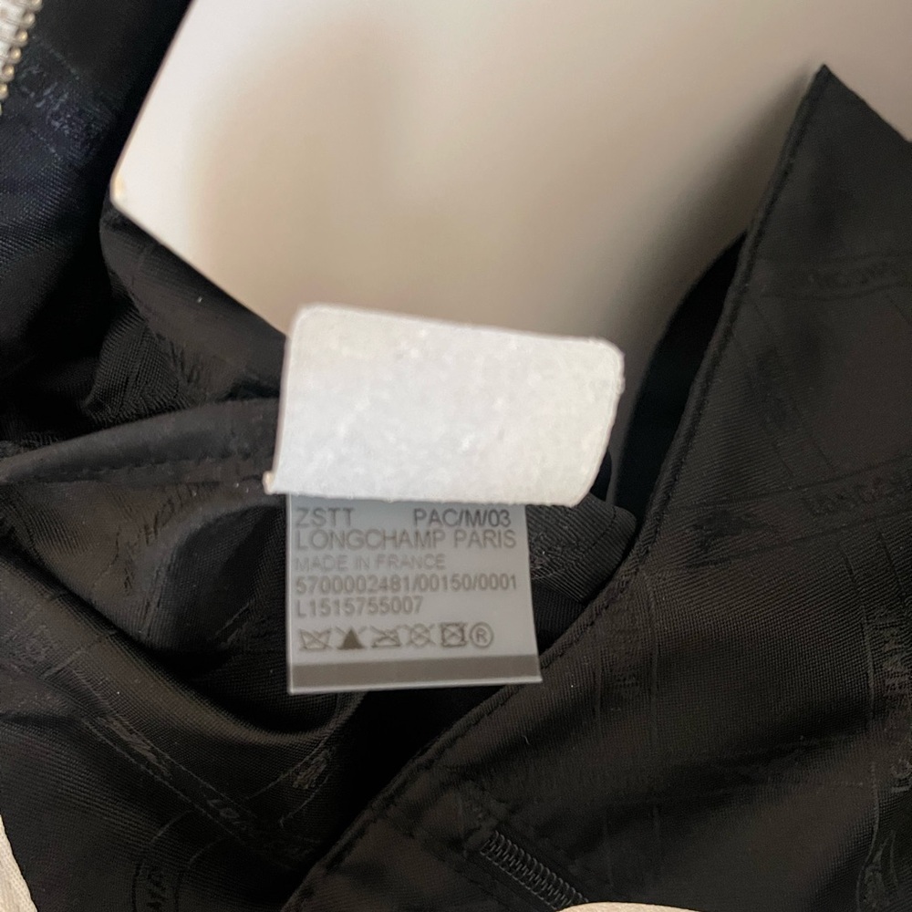 NWT LONGCHAMP Le Pliage Leather Limited Edition Crossbody Tote Bag - Picture 12 of 14